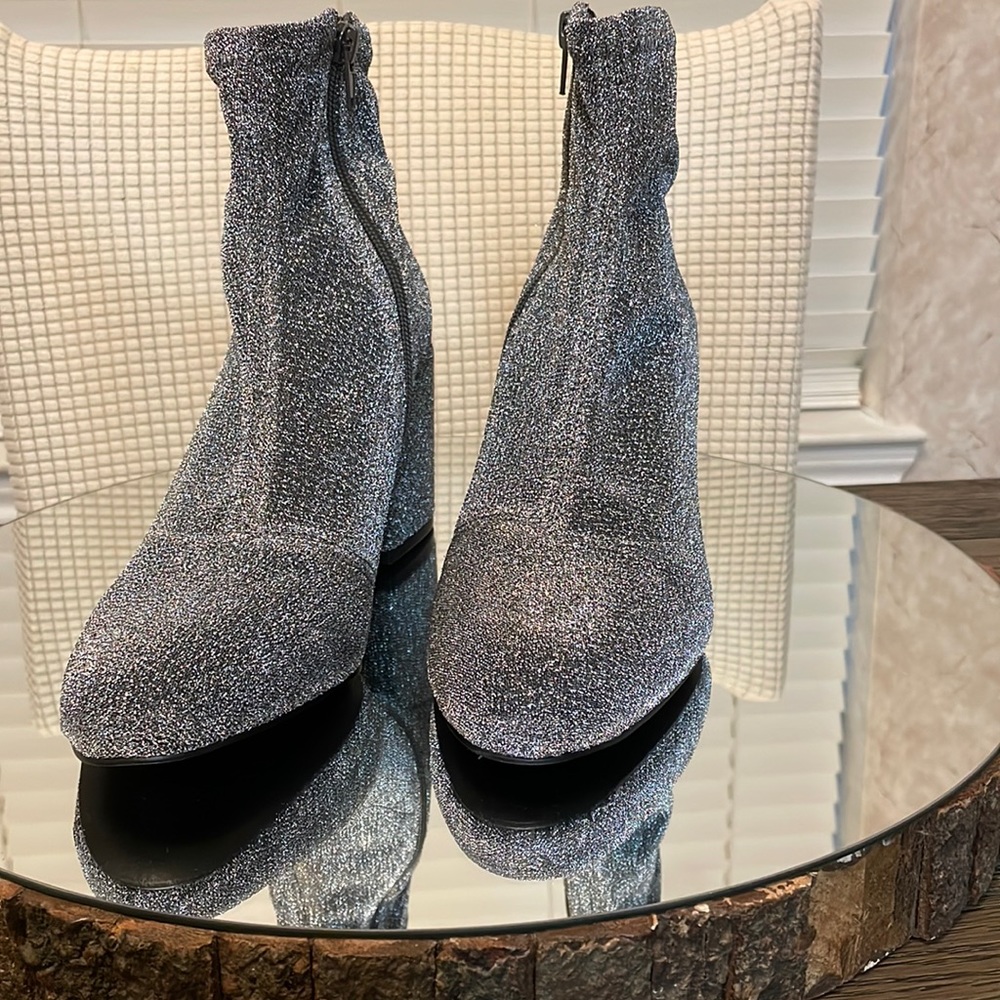 Design Lab Silver Bootie - image 1